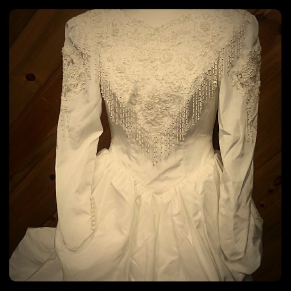 Vintage Wedding Dress Small